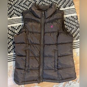 Old Navy Brown Puffer Vest